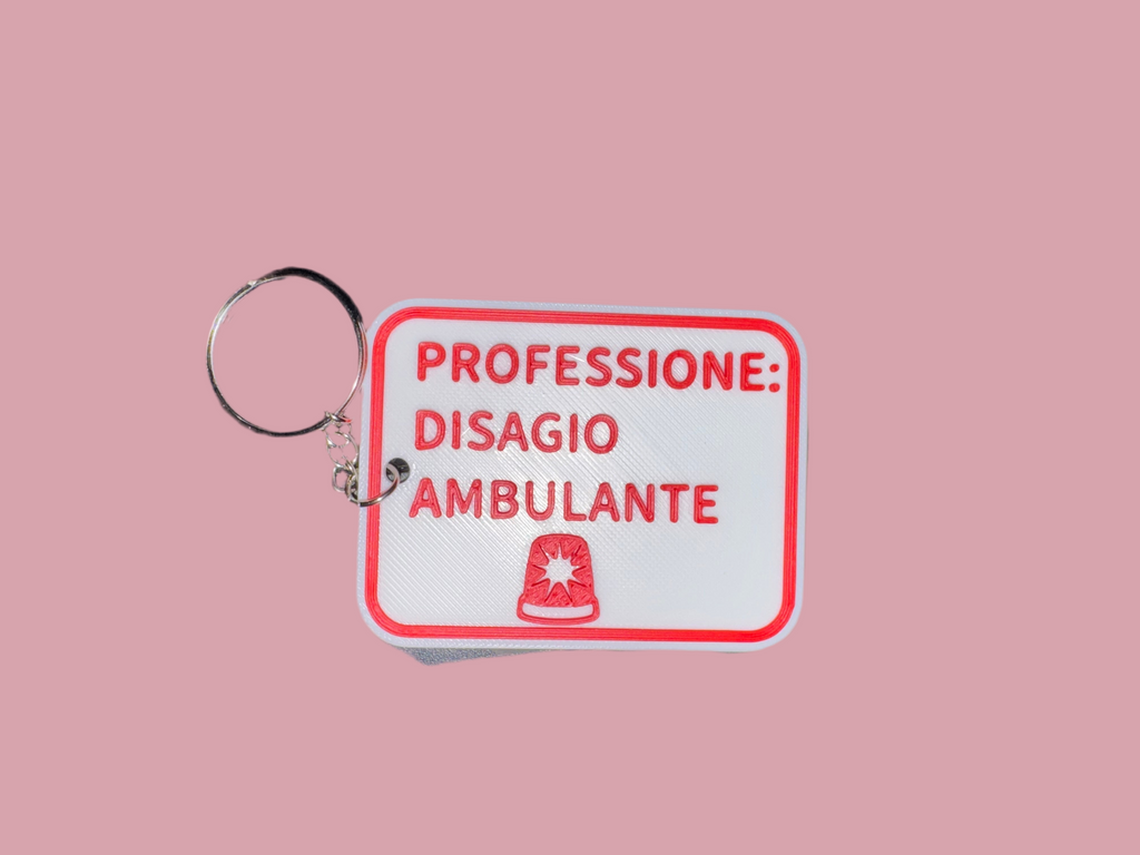 Portachiavi con dedica