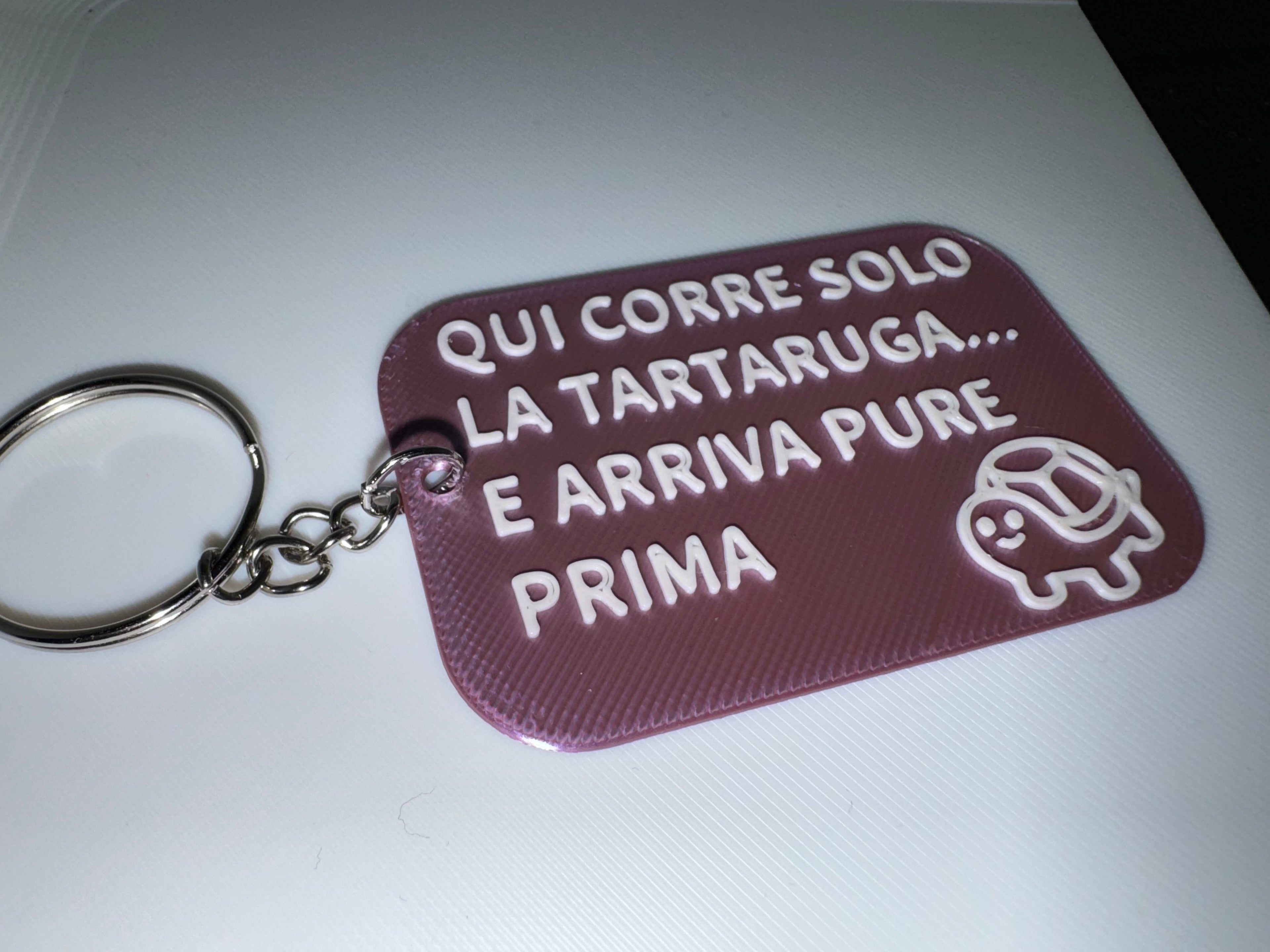 Portachiavi con dedica