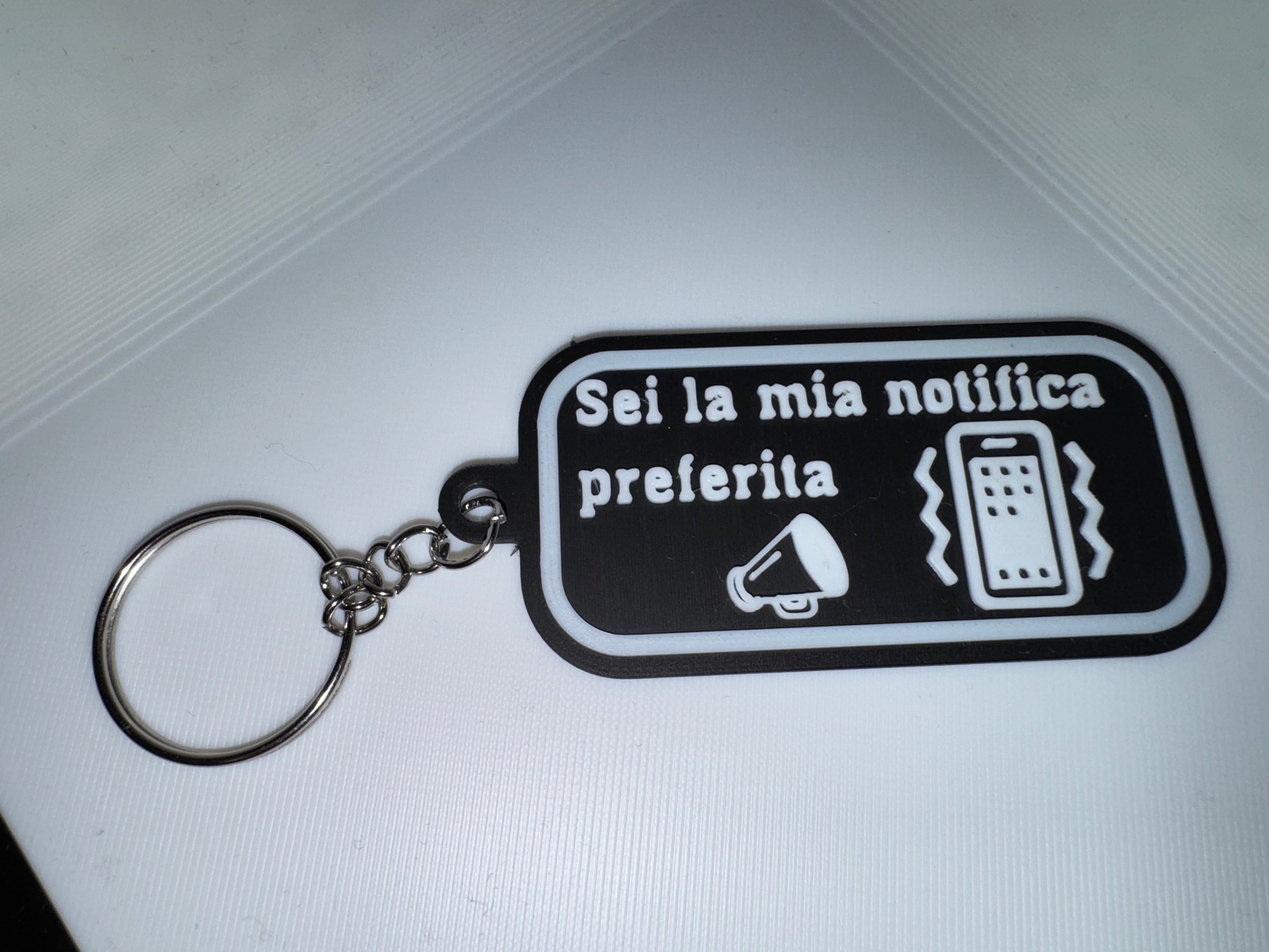 Portachiavi con dedica