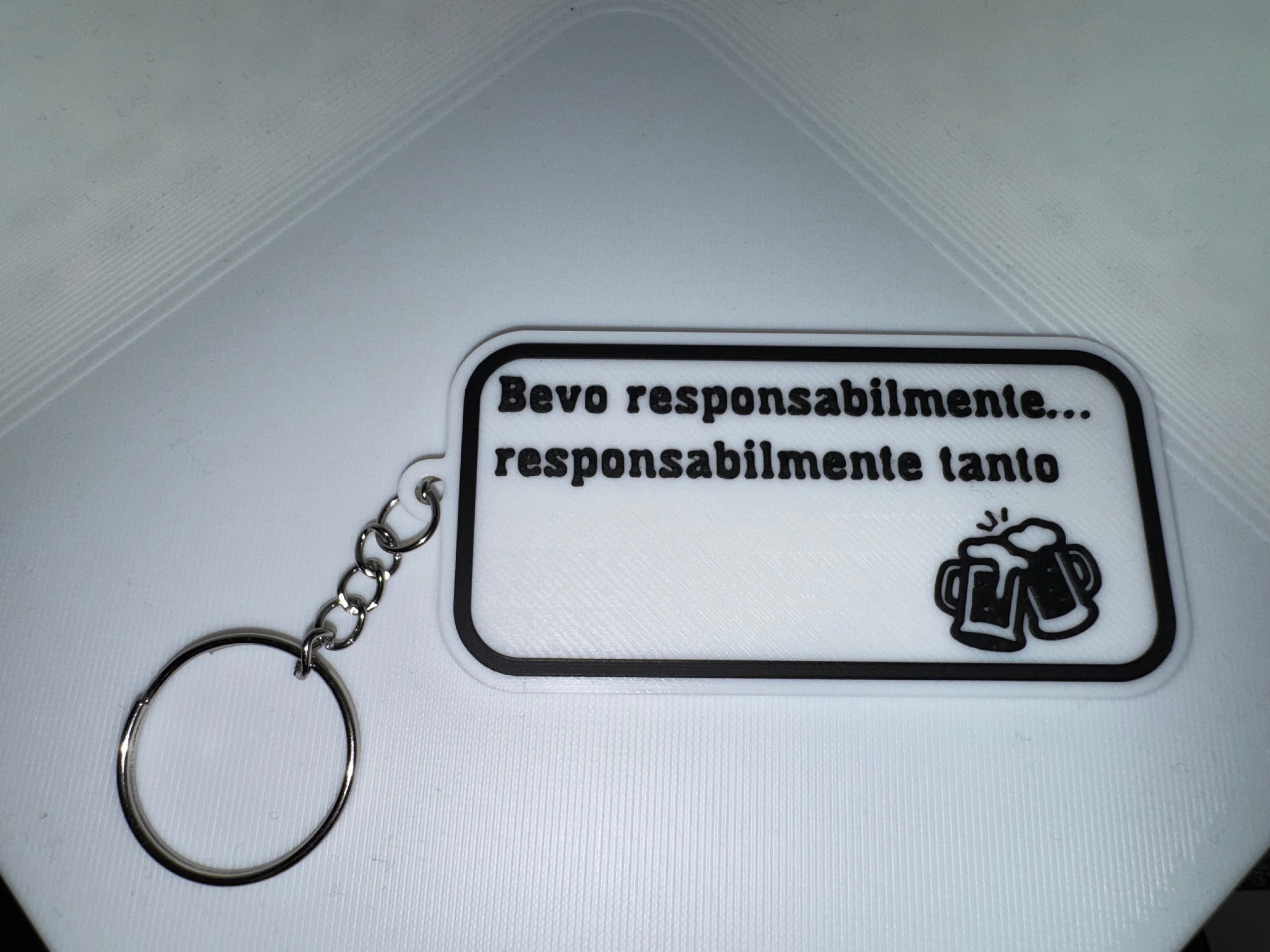 Portachiavi con dedica